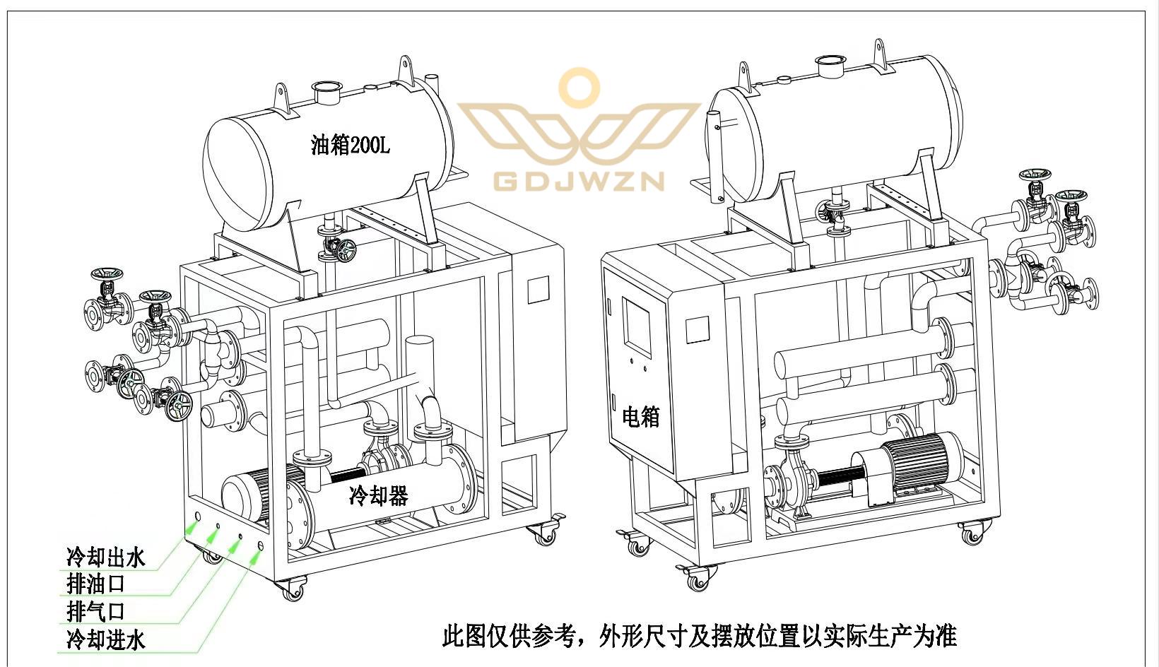 模溫機(jī)可實(shí)現(xiàn)加熱以及冷卻